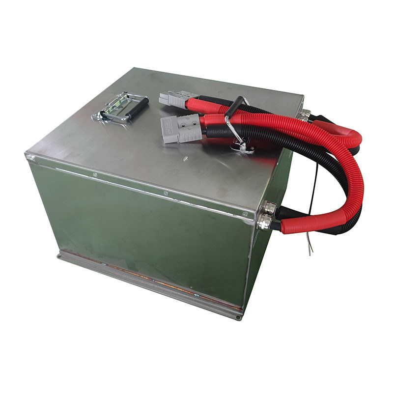 Kurze Ladezeit 48 V Lithium-Ionen-Forklift-Batterie für verschiedene Anwendungen und 12 kg Leichtgewicht