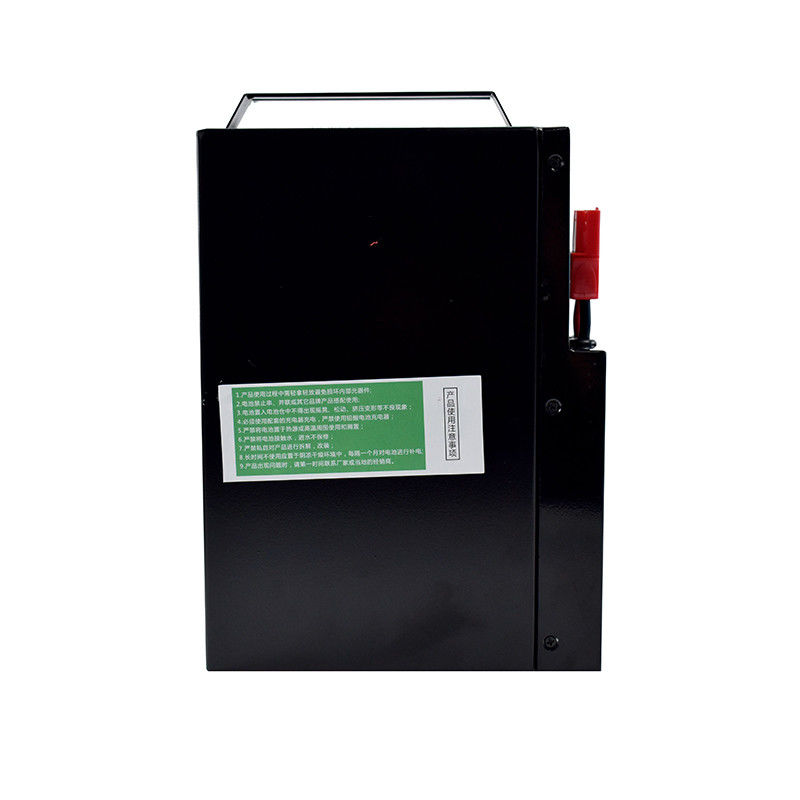 24V Palettenlastwagenbatterie Schwarze Farbe Hohe Kapazität Langlebigkeit