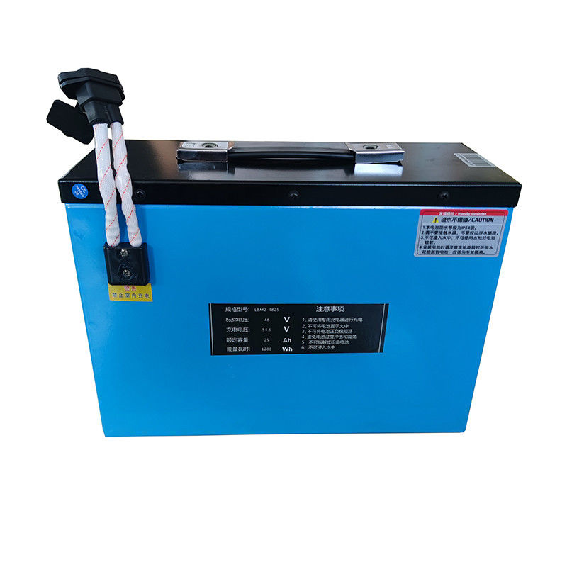48V 25Ah vollautomatischer elektrischer Palettenwagen Batterie Schnelle Smart Support Golfwagen Batterie
