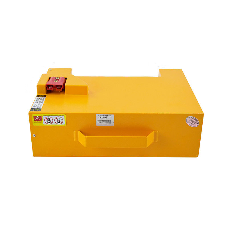 Maximalladeströmung 100A Elektrische Gabelstaplerbatterie 48V Spannung für optimale Leistung