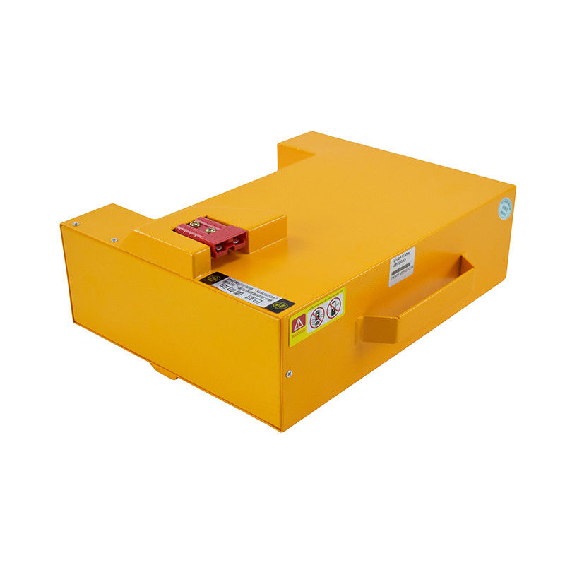 Maximalladeströmung 100A Elektrische Gabelstaplerbatterie 48V Spannung für optimale Leistung