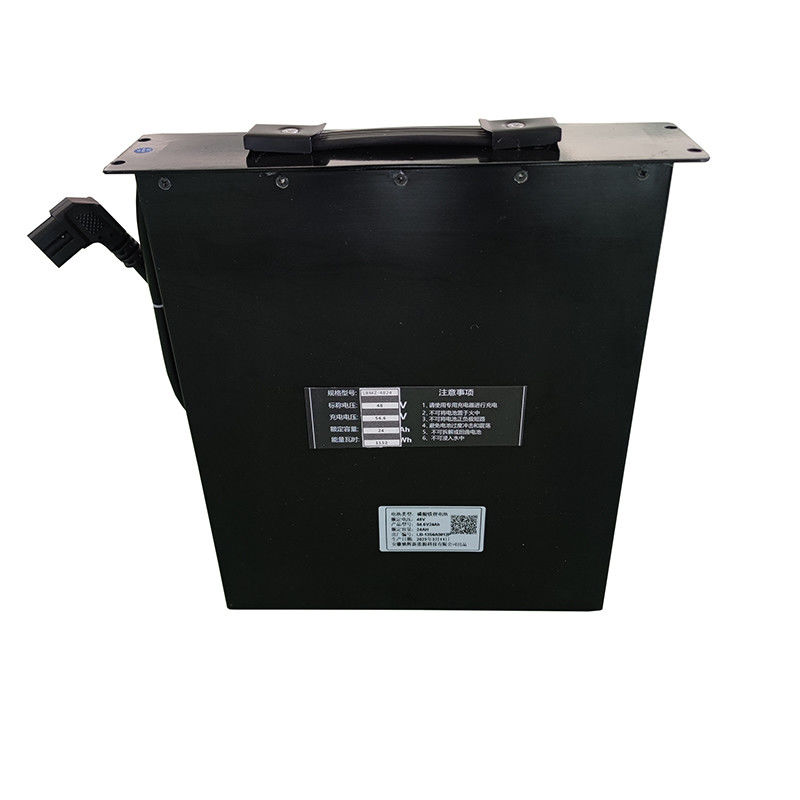 54.6V-Lithium-Lifttruckbatterie mit einer Kapazität von 24 Ah für Materialbearbeitungsgeräte