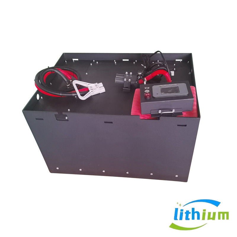 51.2V 346ah Lithium-Eisen Gabelstapler Batterie mit Batterie Speicher Batterie Ladegerät 830X630X465mm