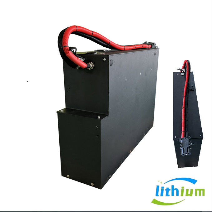 Schwarze 404Ah Elektro-Forklift Batterie Ultra-Entladung für schnelle 2-4 Stunden Ladung