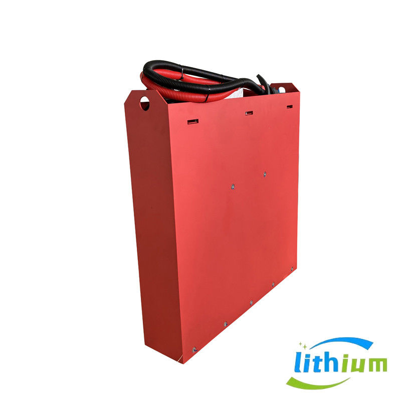 24V, 25,6V, 48V, 80V, 100ah, 200ah, 300ah Gabelstapler Lithiumbatterie mit 4000 Lebenszyklen