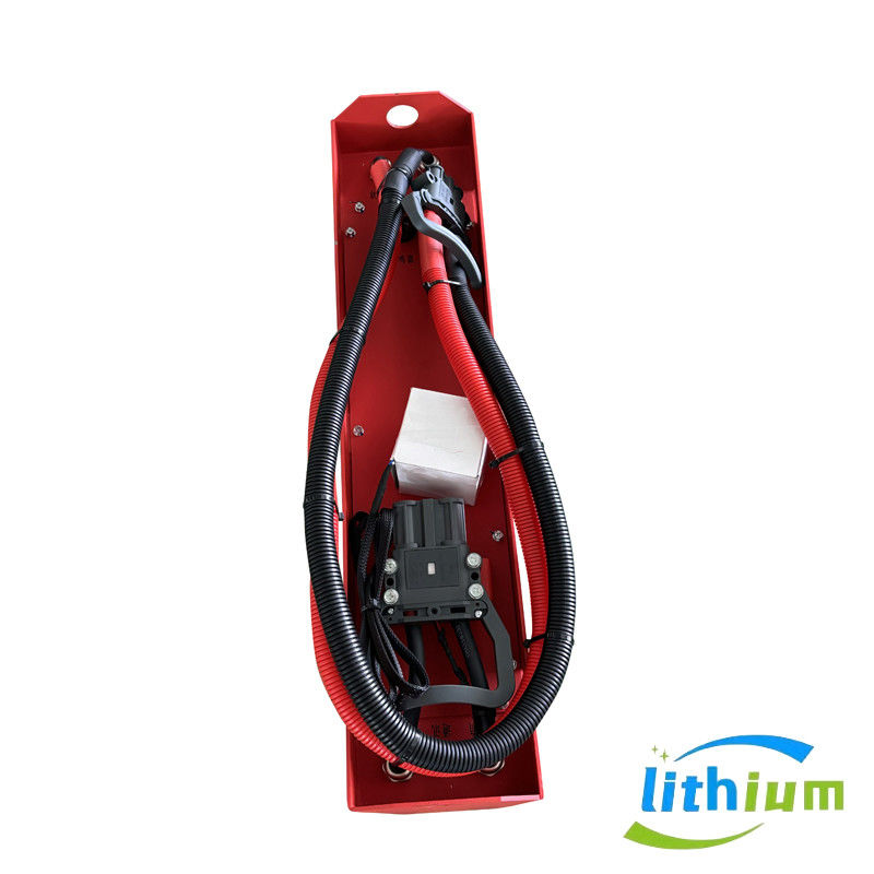 24V, 25,6V, 48V, 80V, 100ah, 200ah, 300ah Gabelstapler Lithiumbatterie mit 4000 Lebenszyklen