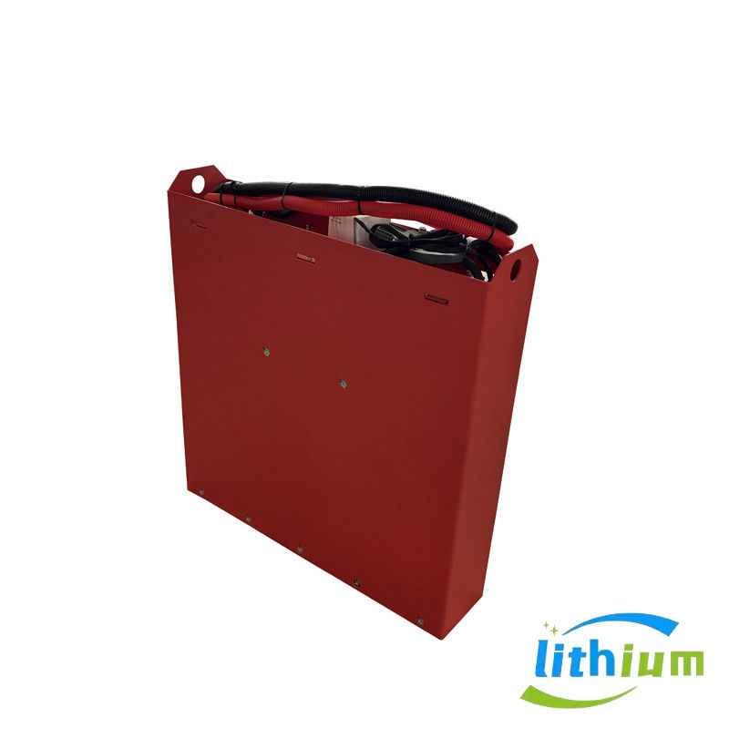 24V, 25,6V, 48V, 80V, 100ah, 200ah, 300ah Gabelstapler Lithiumbatterie mit 4000 Lebenszyklen