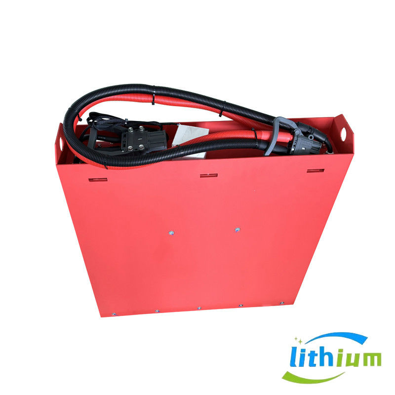 24V, 25,6V, 48V, 80V, 100ah, 200ah, 300ah Gabelstapler Lithiumbatterie mit 4000 Lebenszyklen