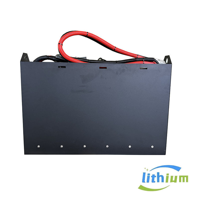 China Neue Technologie LiFePO4 wiederaufladbare Batterie für Korea Marke Gabelstapler mit Bluetooth