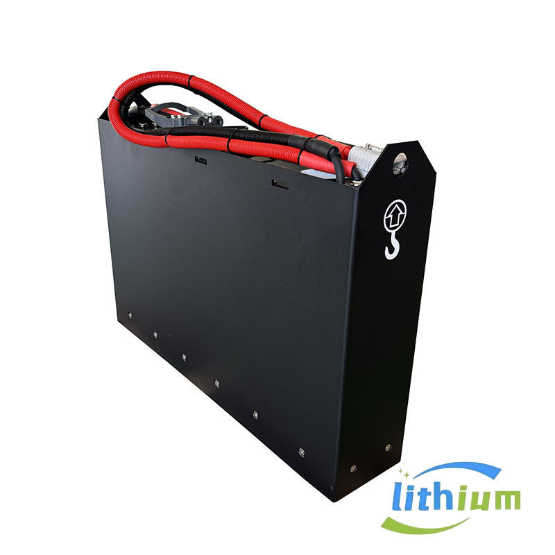 China Neue Technologie LiFePO4 wiederaufladbare Batterie für Korea Marke Gabelstapler mit Bluetooth
