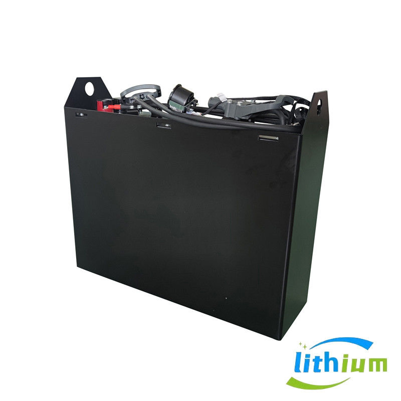 Leistungsausgabe 25,6 V 500 kg schwarze Schwerlastlastwagenbatterie mit langer Lebensdauer