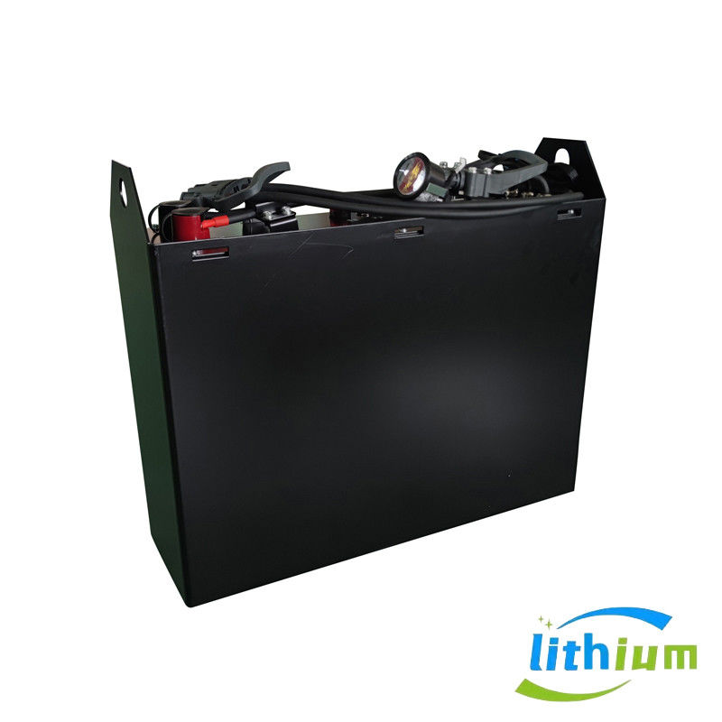 Leistungsausgabe 25,6 V 500 kg schwarze Schwerlastlastwagenbatterie mit langer Lebensdauer