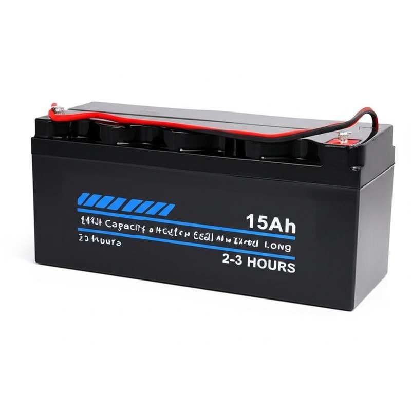 Hohe Kapazität 15Ah elektrisch betriebene Batterie für eine lange Entladungszeit von 2-3 Stunden
